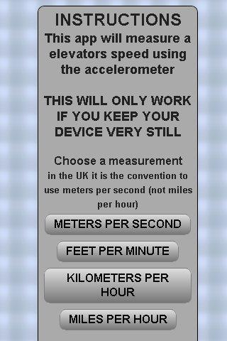 Elevator Speed