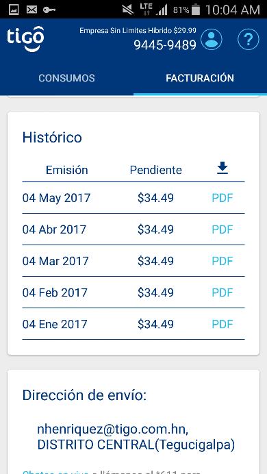 Mi Tigo Honduras