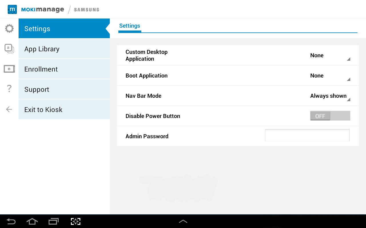 MokiManage Samsung