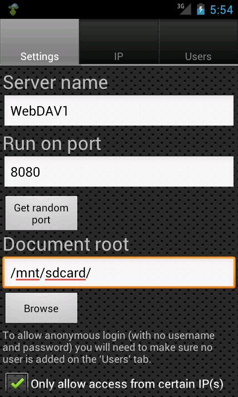 WebDAV Server Ultimate