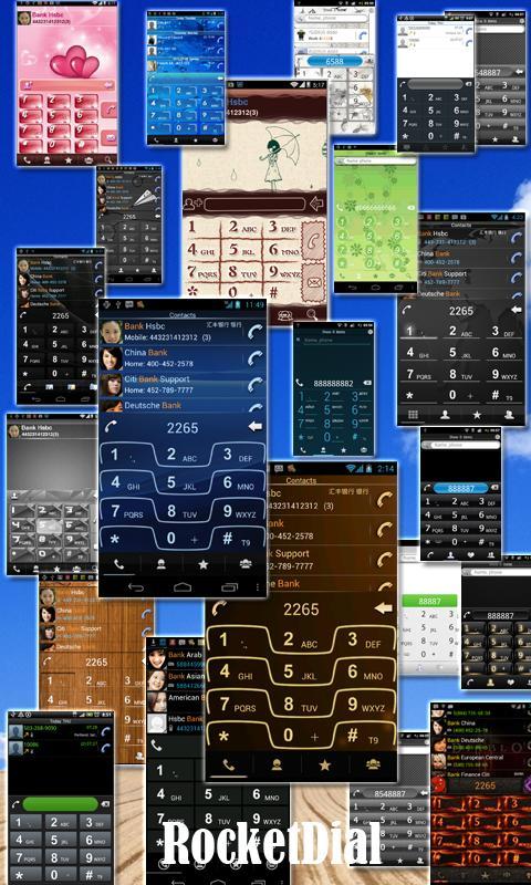 RocketDial Spring Theme
