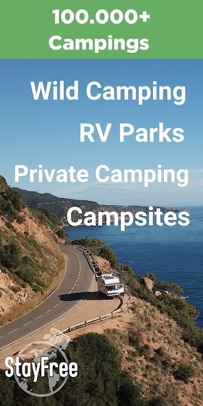 Camping App: StayFree Vanlife