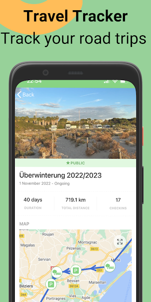 Camping App: StayFree Vanlife