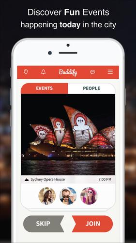 Buddify - Local Events Tonight
