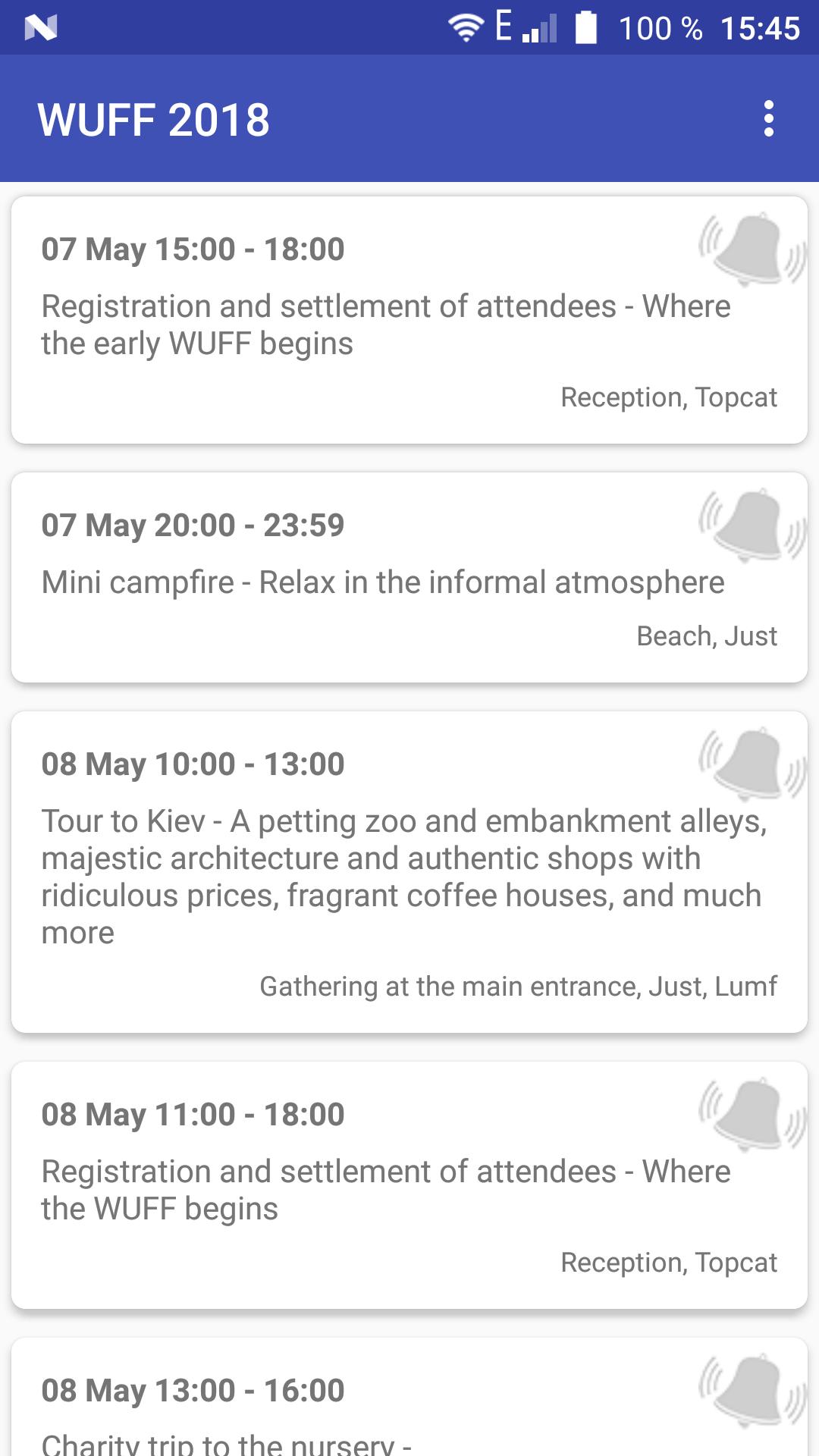 WUFF 2018