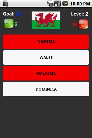 Flags Names Quiz