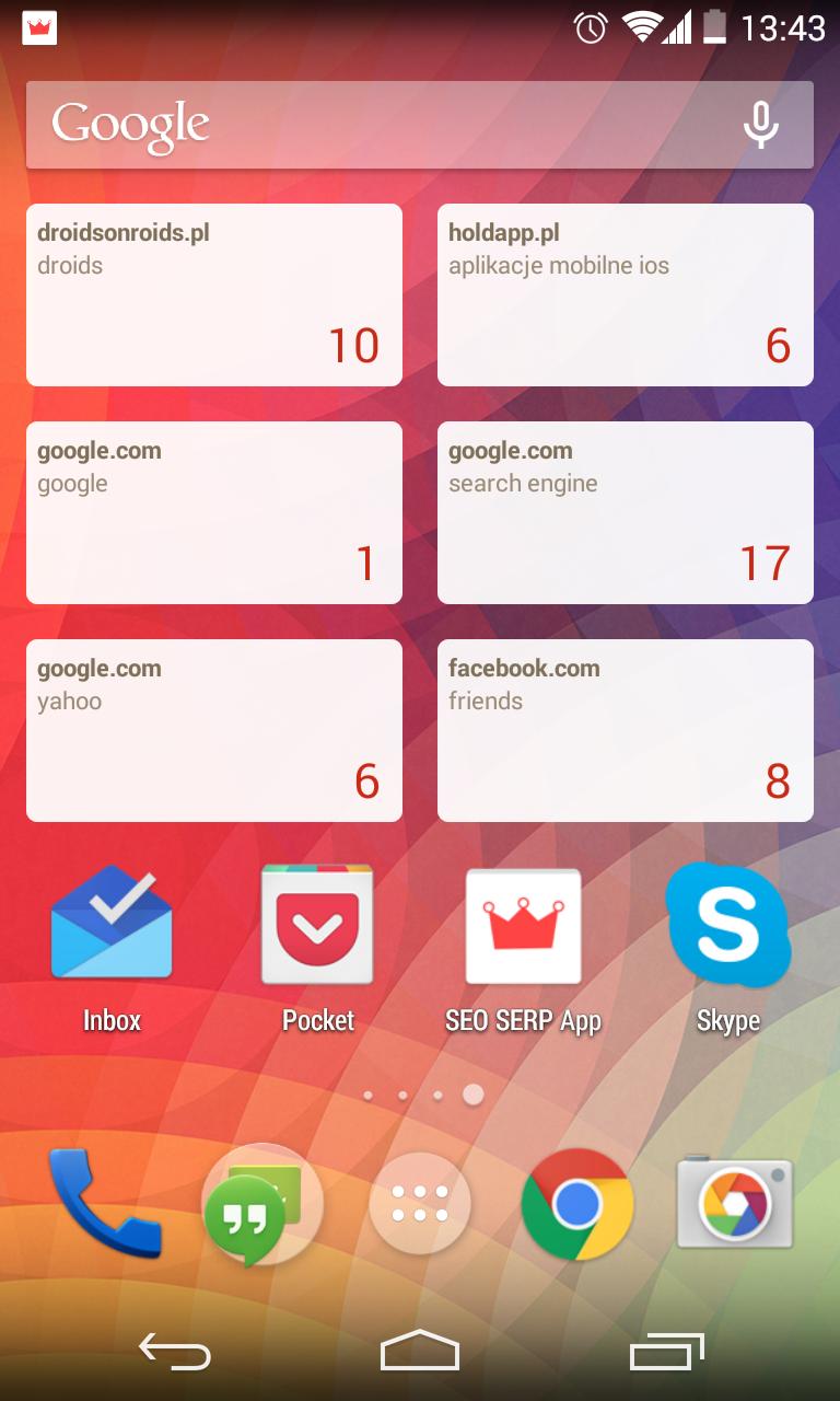 SEO SERP APP
