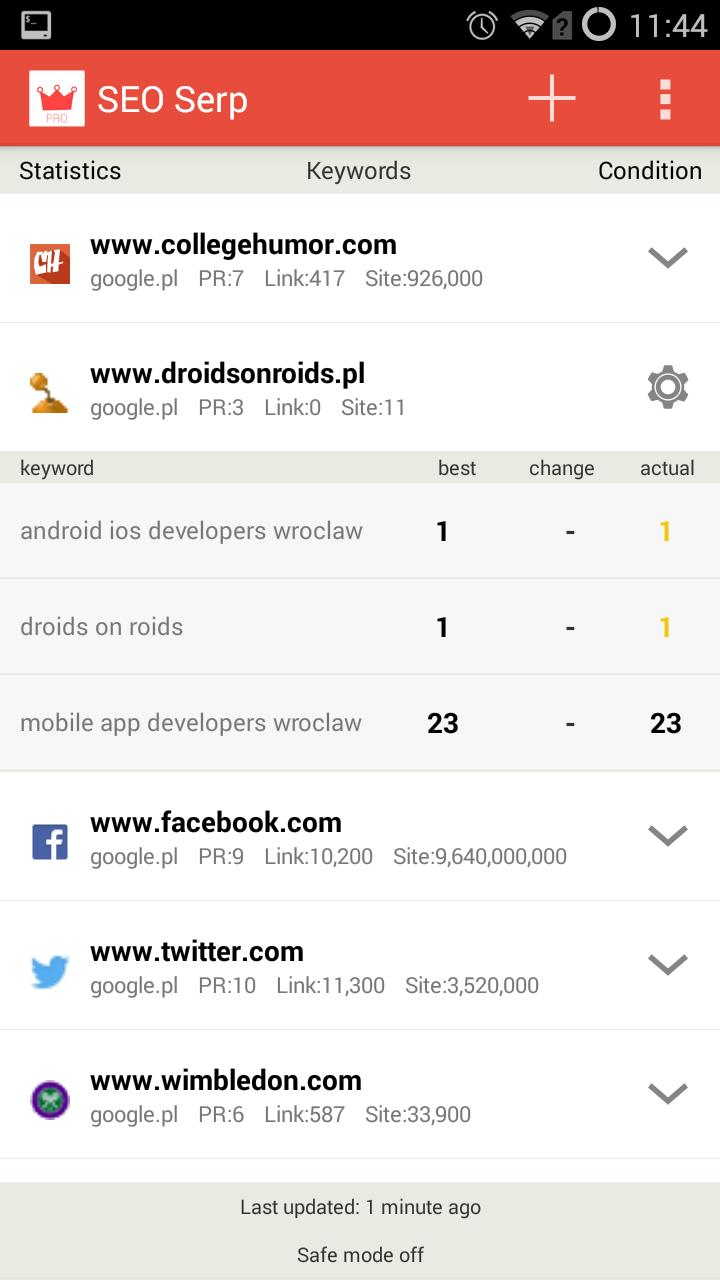 SEO SERP APP
