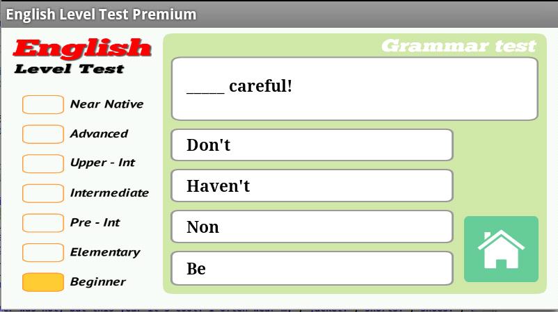 English Level Test