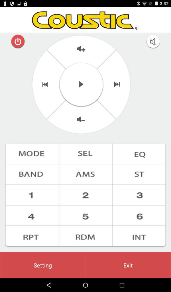 BT Remote Coustic