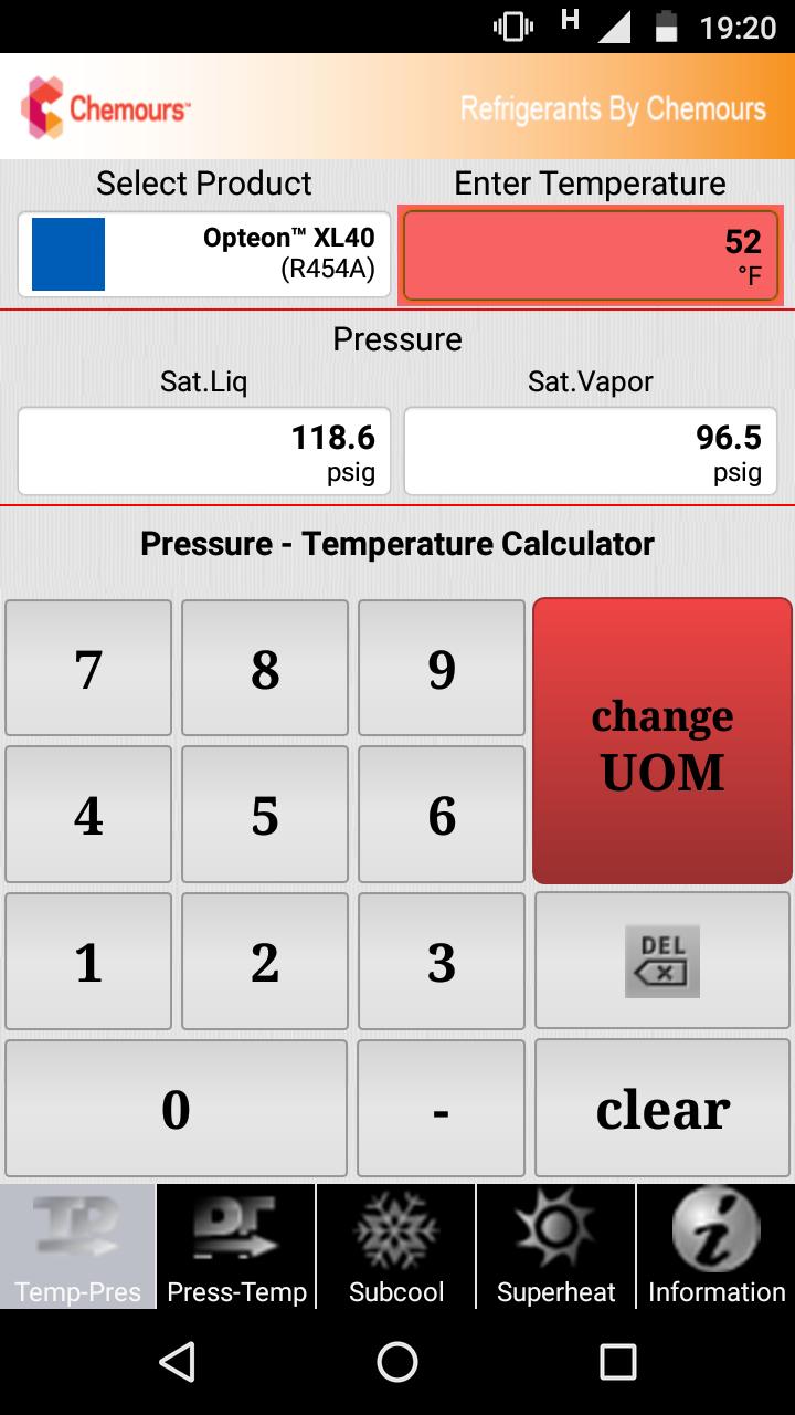 Chemours PT Calc