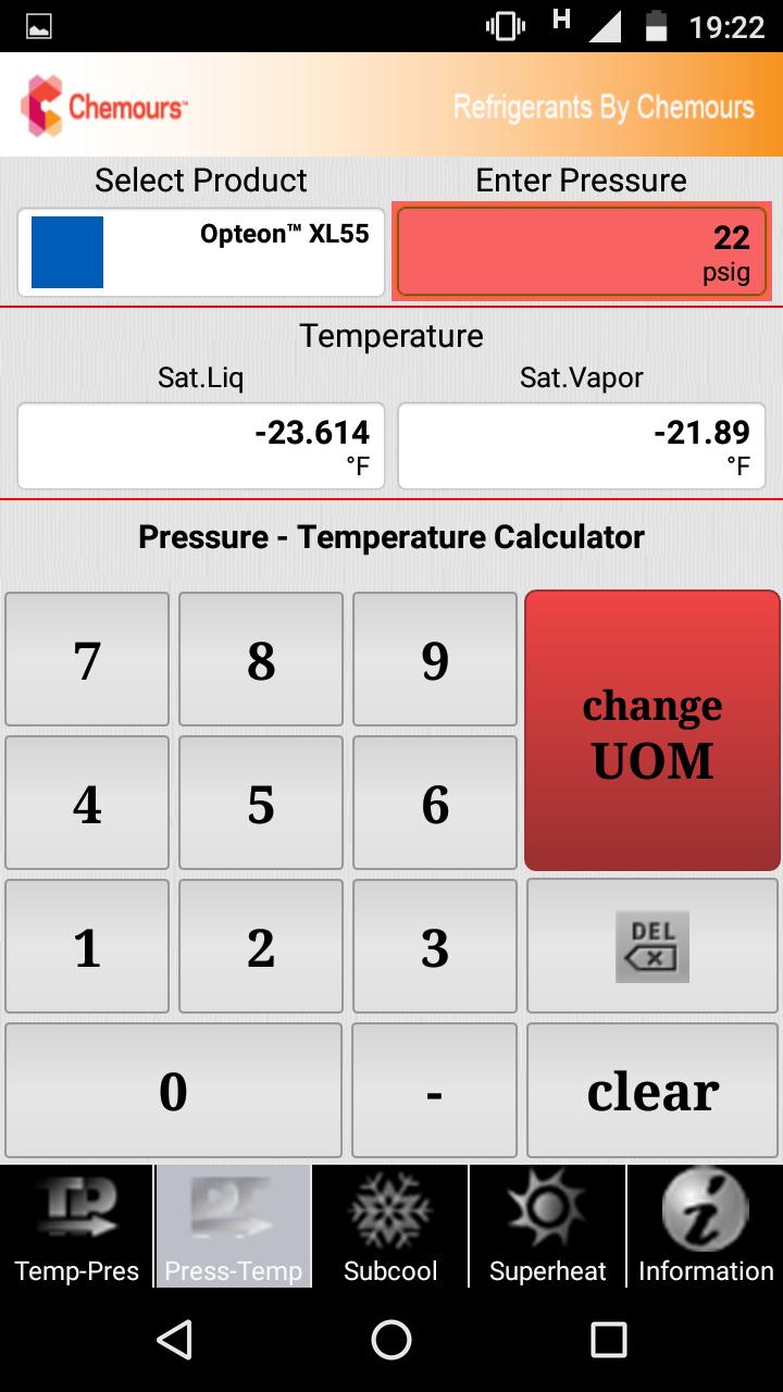 Chemours PT Calc