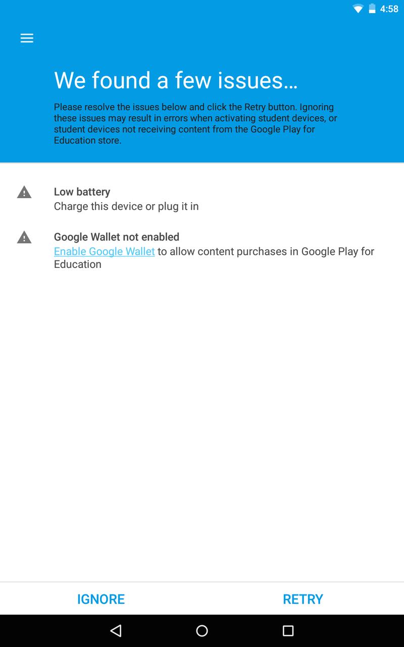 Android Device Enrollment