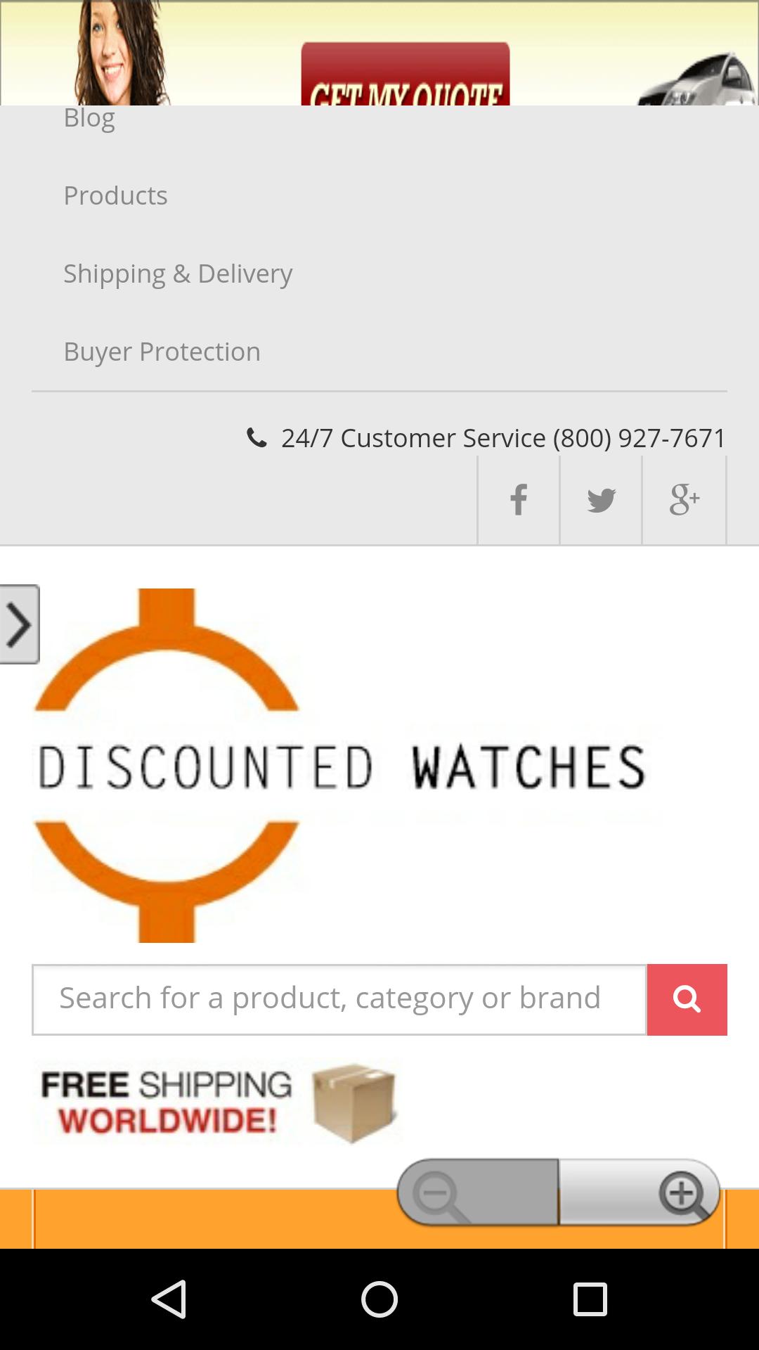 Discounted Watches 24/7