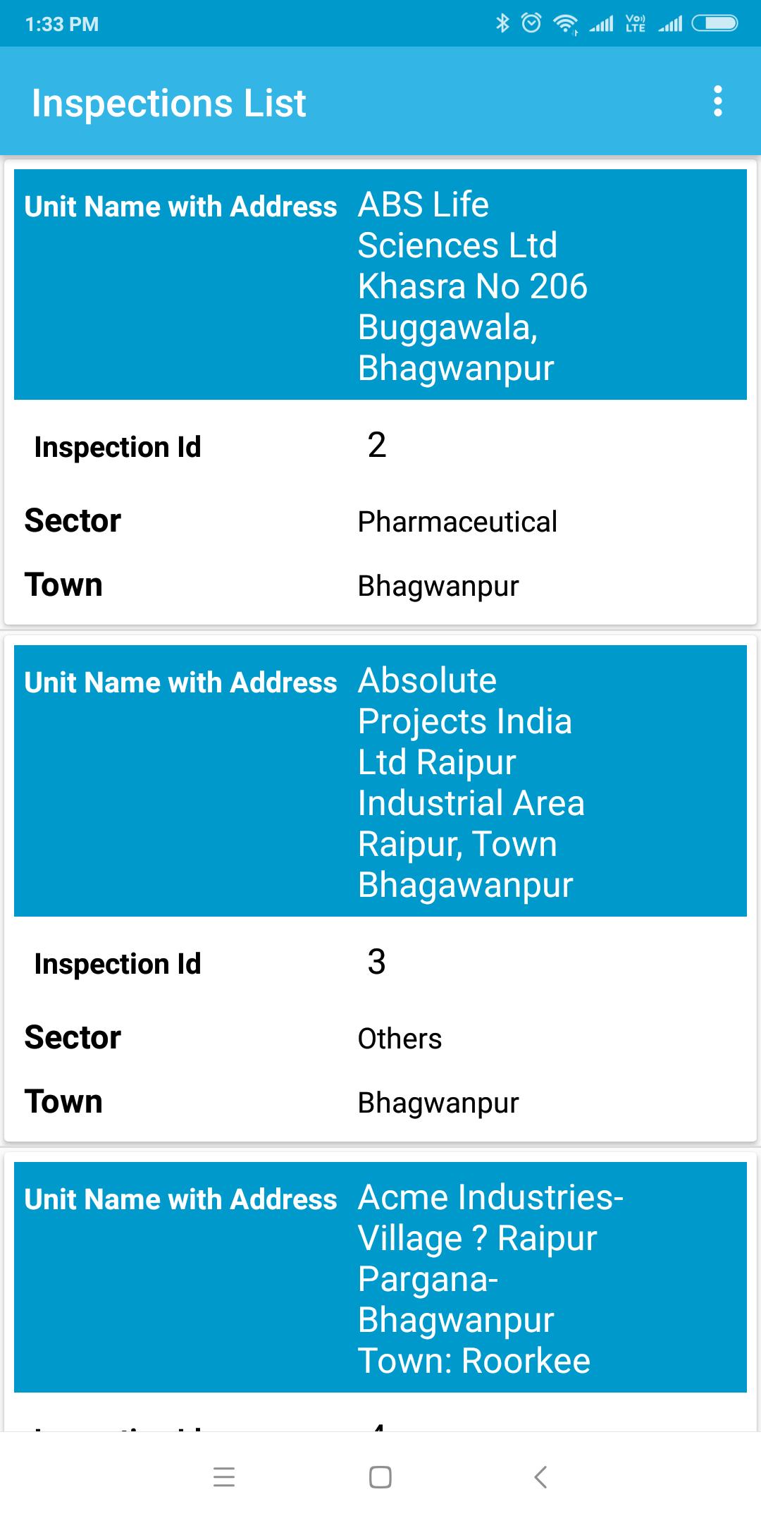 Ganga Inspections