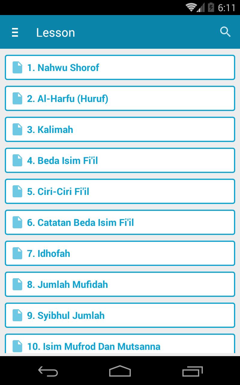 Bahasa Arab Dasar