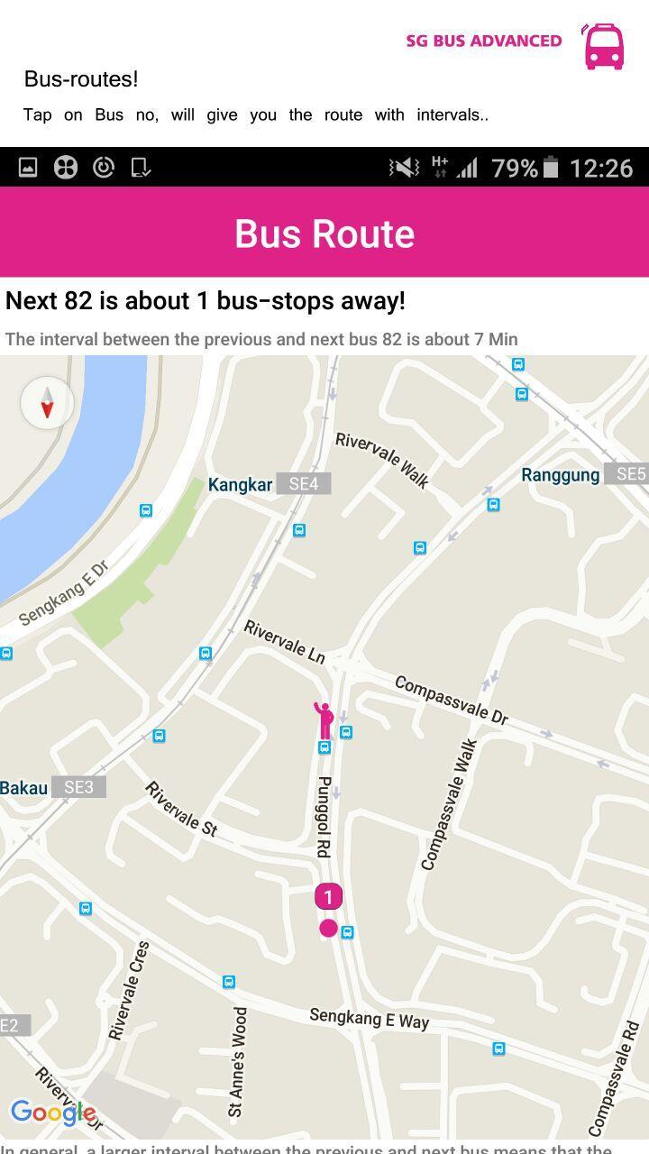 SG Bus Advanced - Convenience