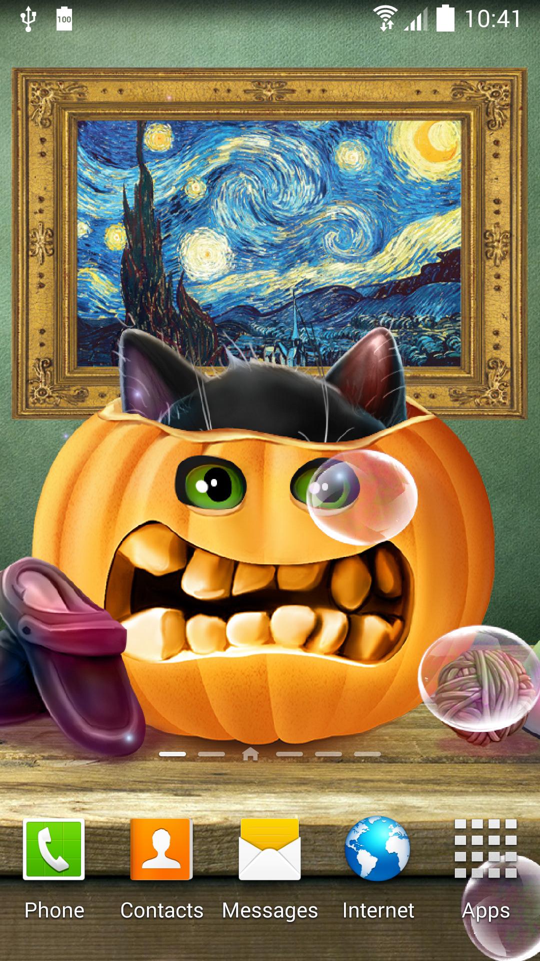 Cute Halloween Live Wallpaper