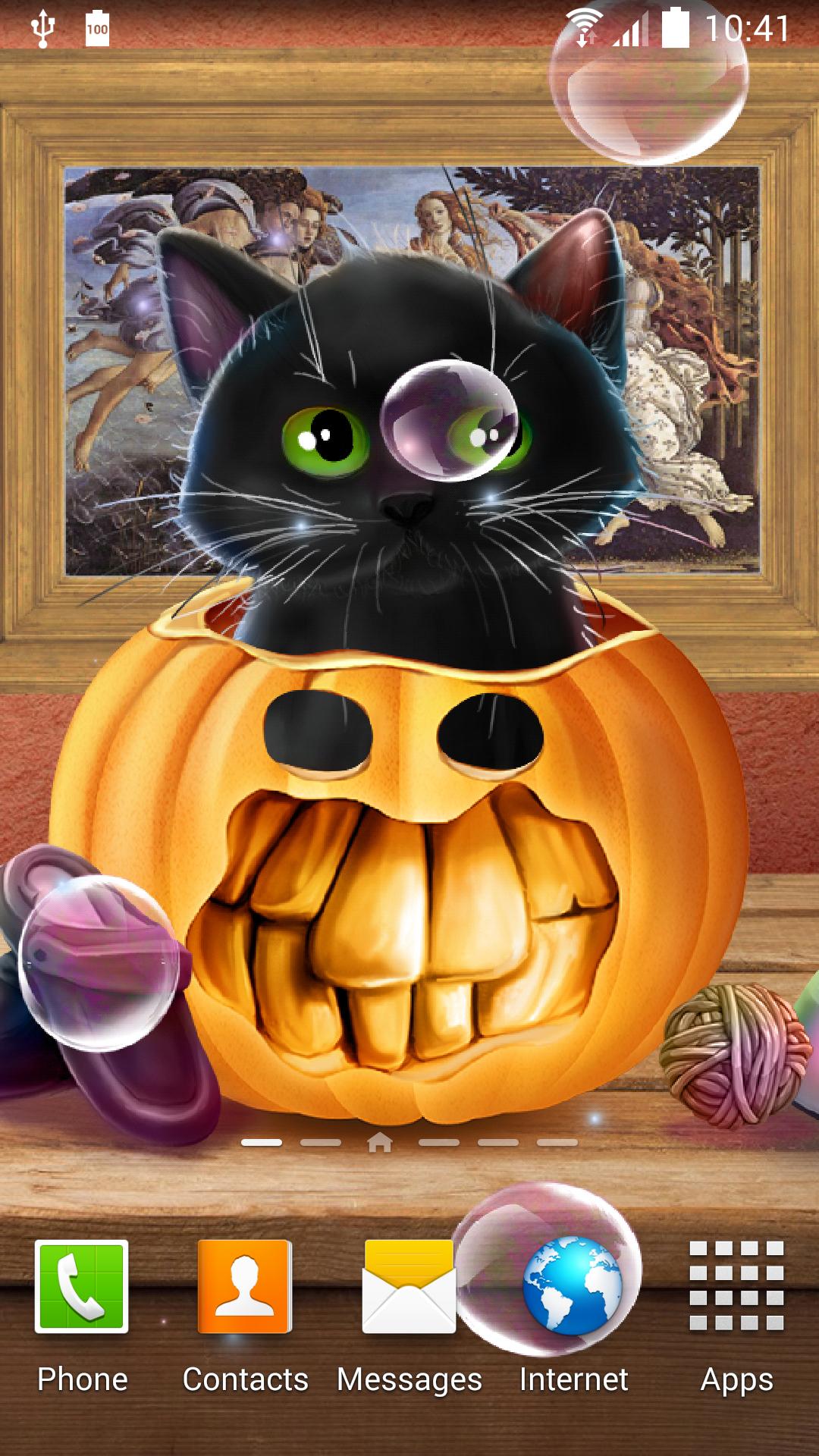 Cute Halloween Live Wallpaper