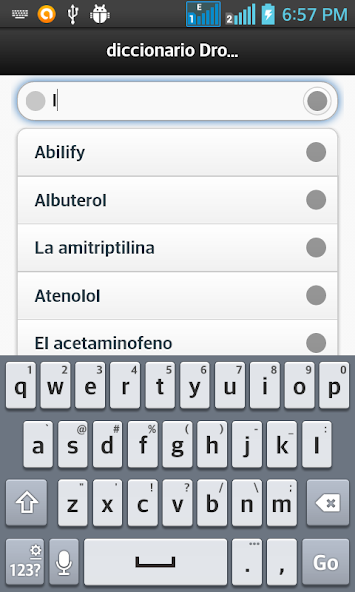 Diccionario Drogas