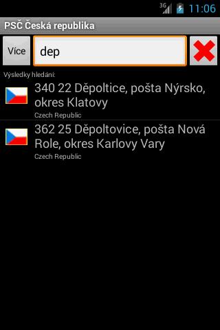 Czech Postal ZIP Code