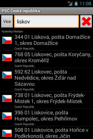 Czech Postal ZIP Code