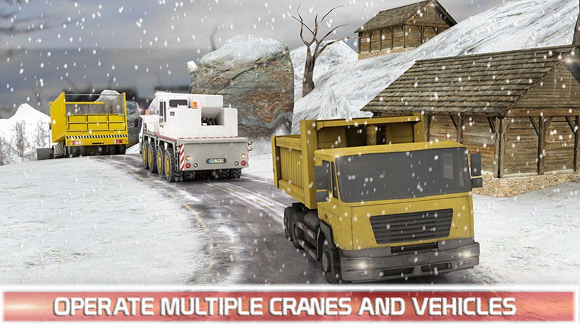 Euro Snow Dump Truck Driver