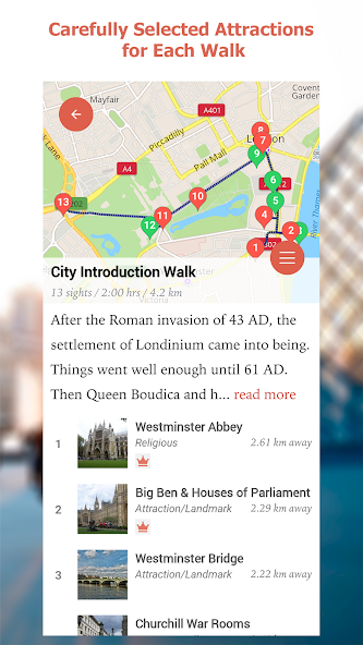 Delhi Map and Walks
