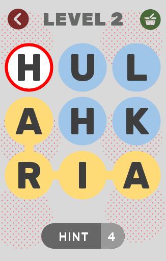 Emotion word puzzle