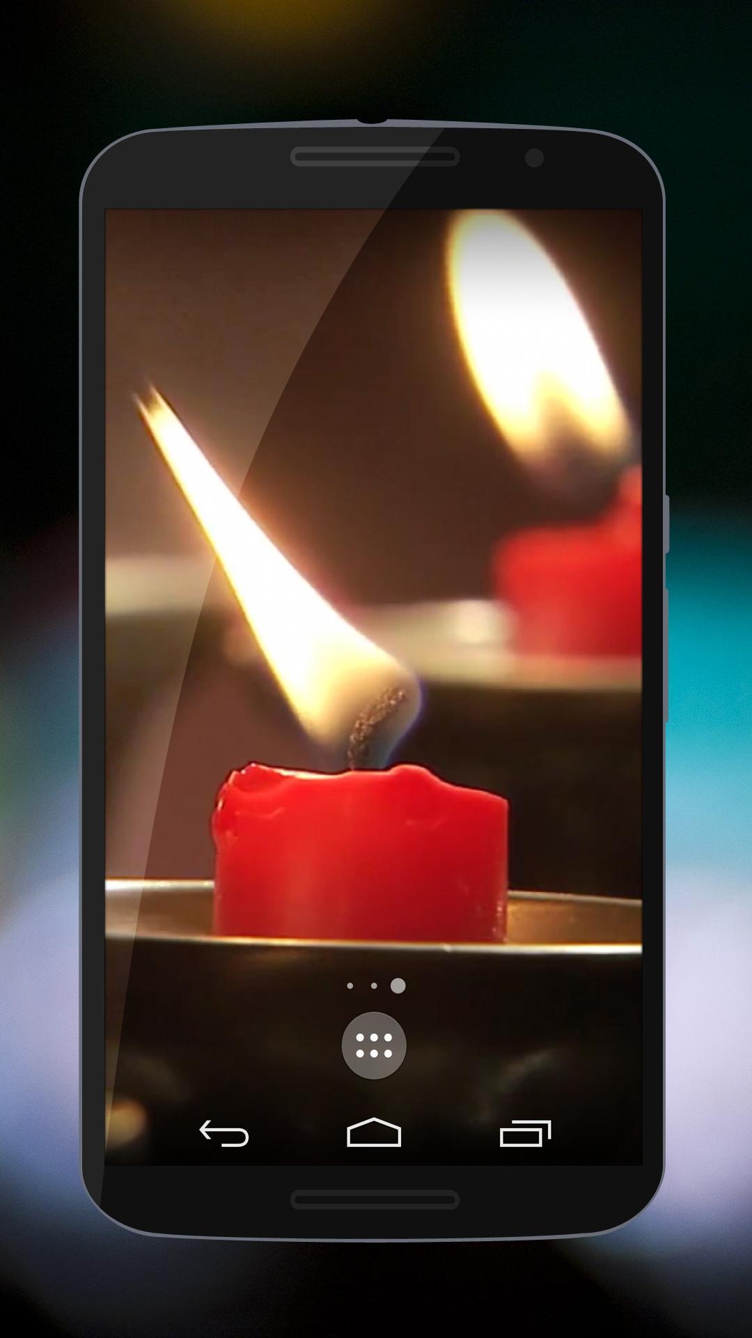 Easter Candles Live Wallpaper