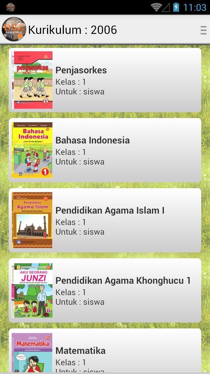 Buku Sekolah BSE