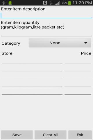 My Grocery List Ad
