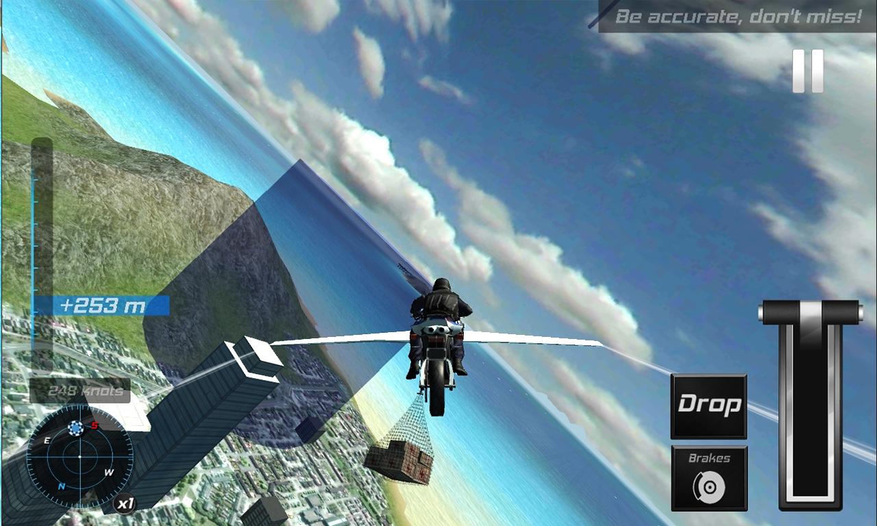 Flying SWAT Police Bike 3D