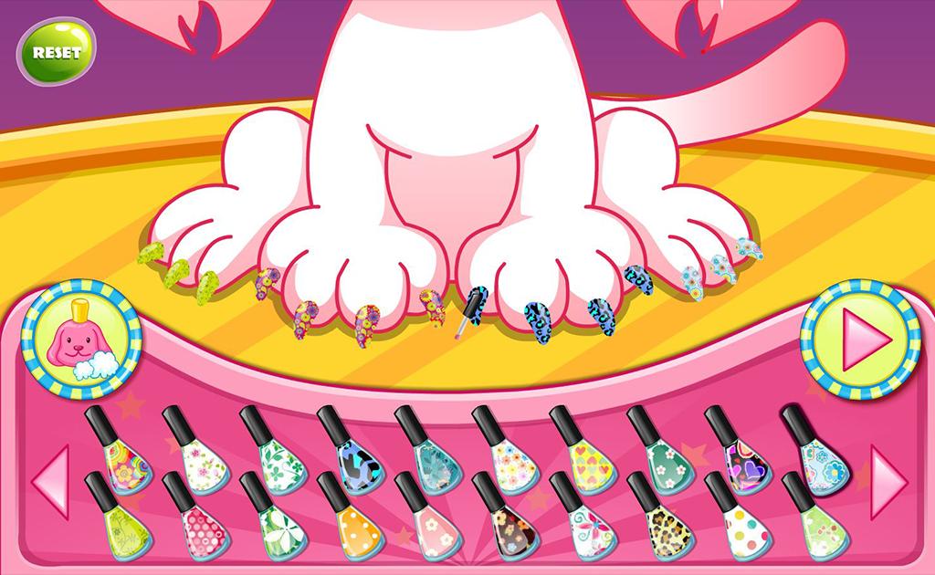 Pet nail salon