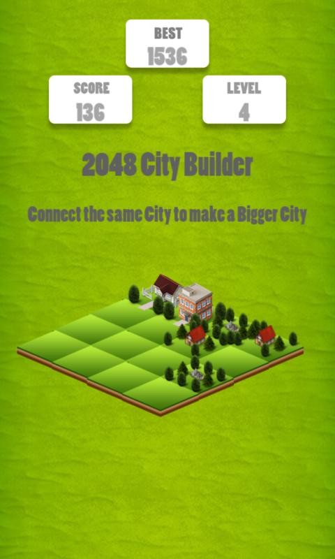 2048 City Builder