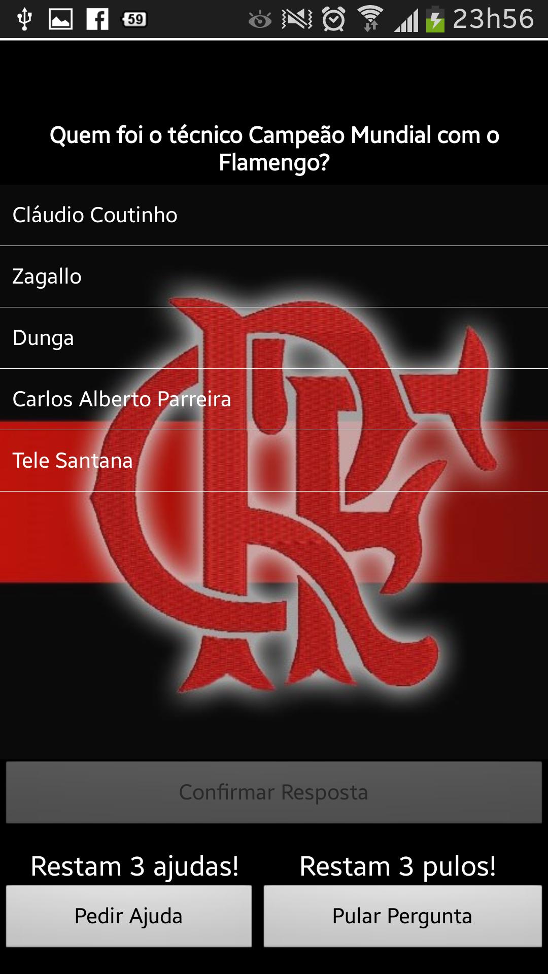 Flamengo - Quiz Jogo Futebol