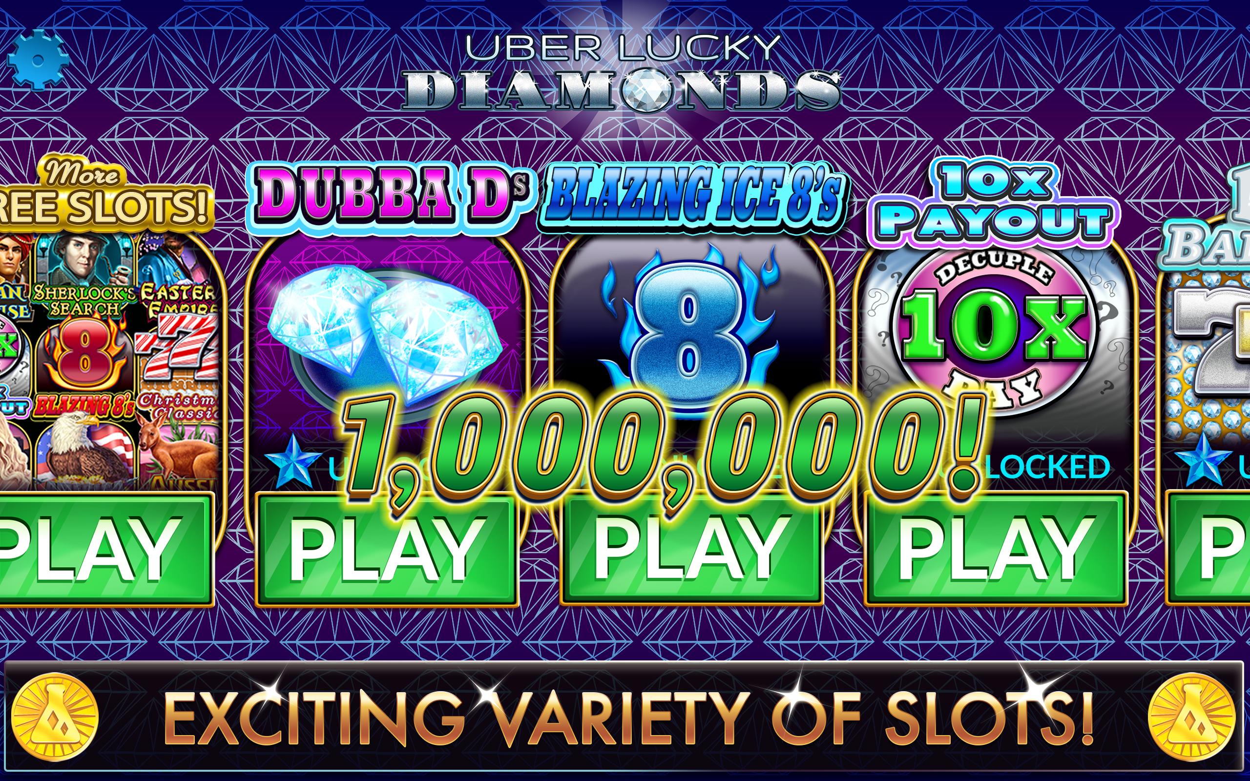 Uber Lucky Diamond Slot Casino