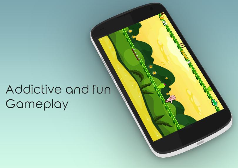 Pig Running Adventure