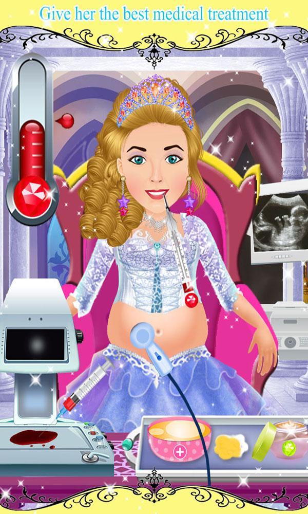 Pregnant Princess Gives Birth