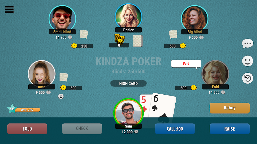 Kindza Poker