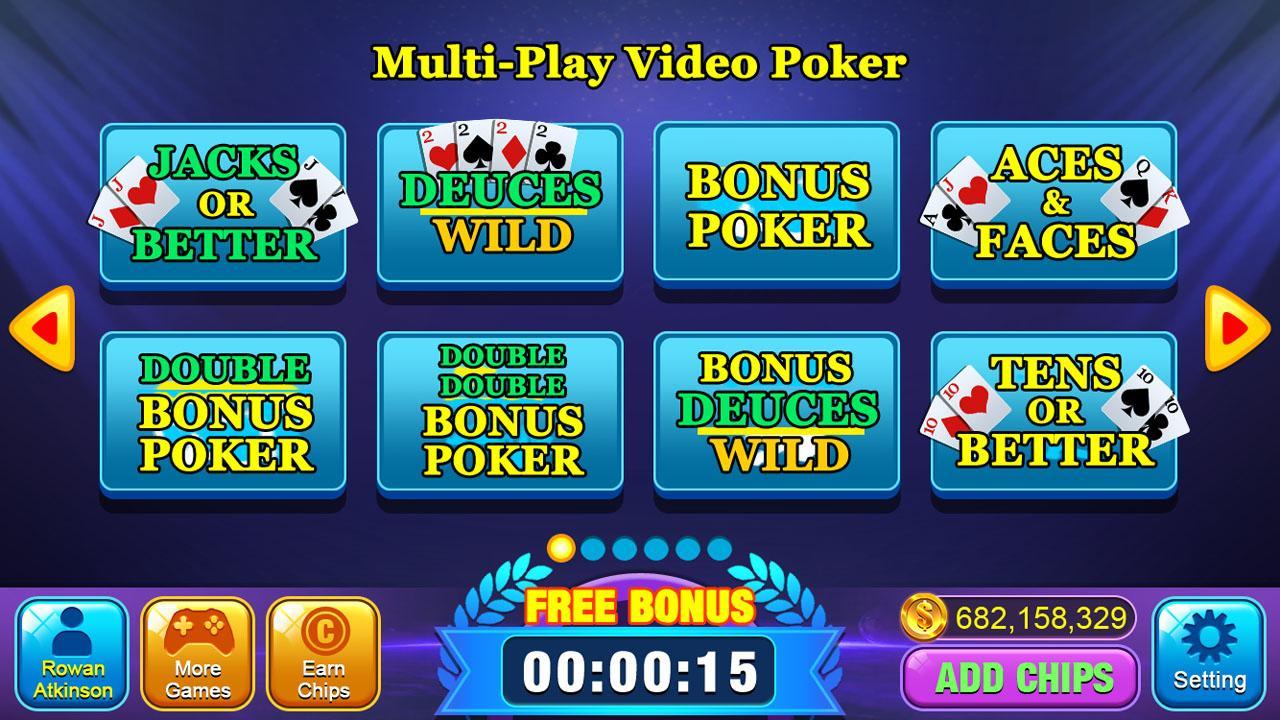 Video Poker Games - Multi Hand