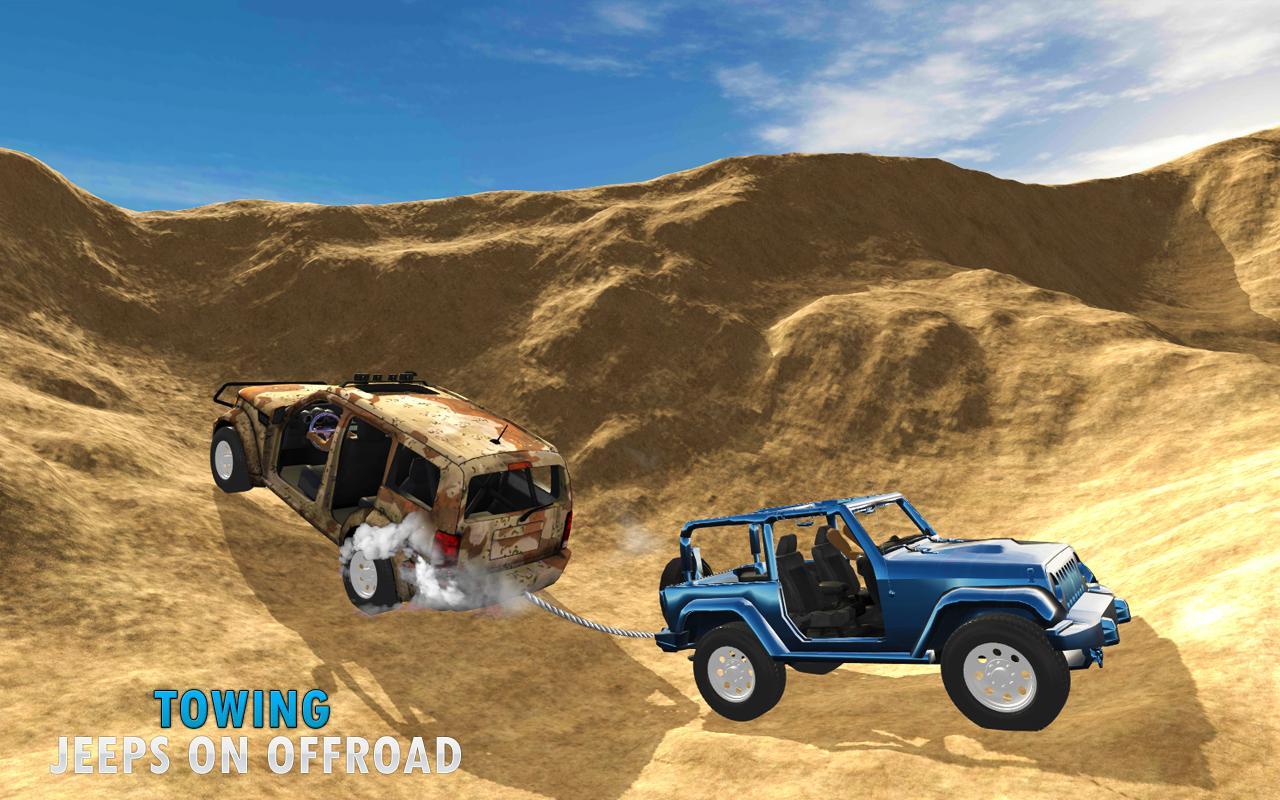 Offroad Jeep Mountain Drive 3D
