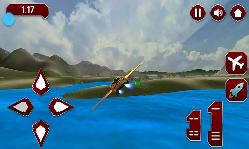 Flying Helicopter Car Mania 3D