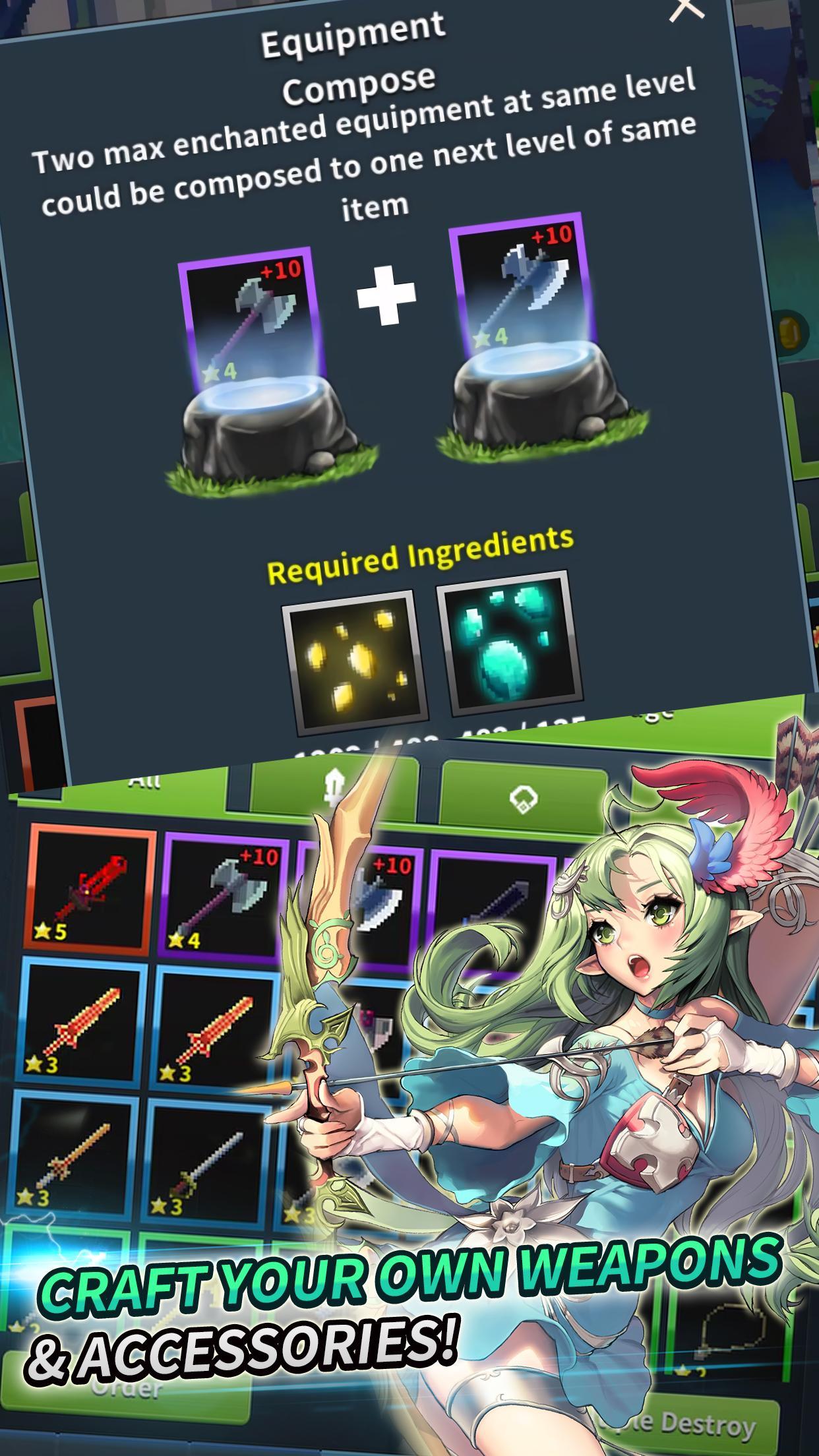 Infinity Knights: Nonstop idle RPG!