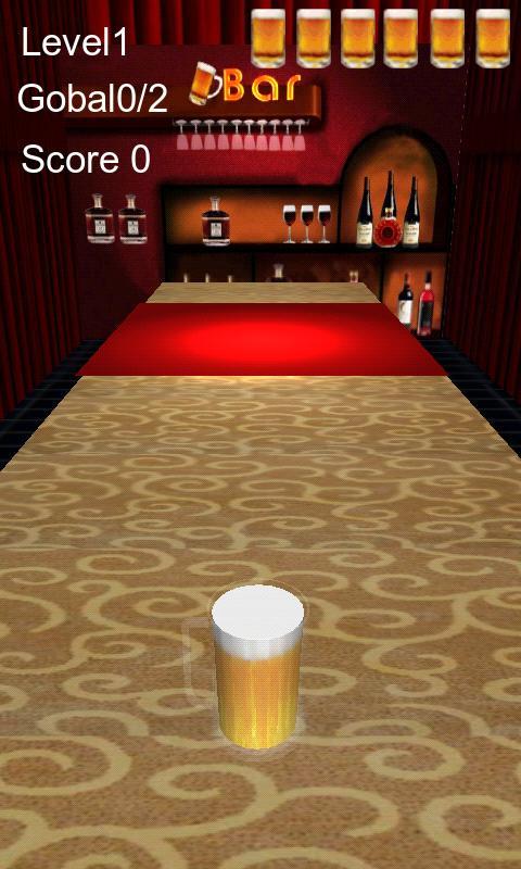 Beer Pushing Game 3D