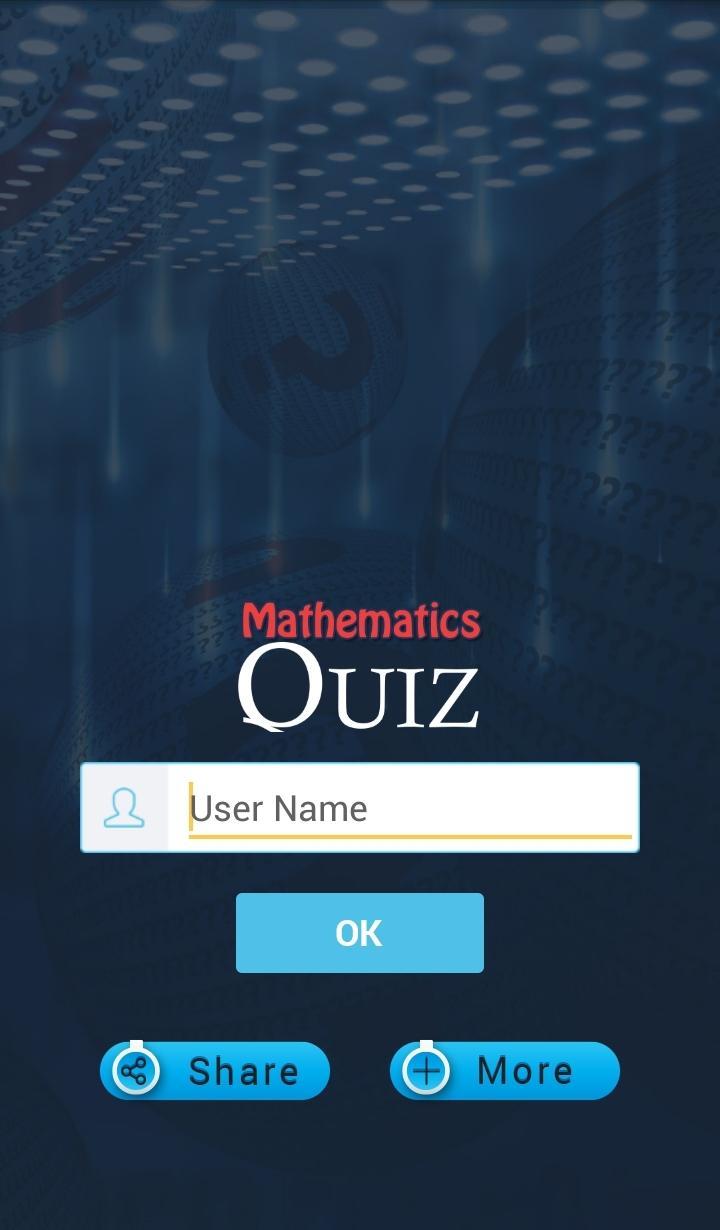 Mathematics Quiz