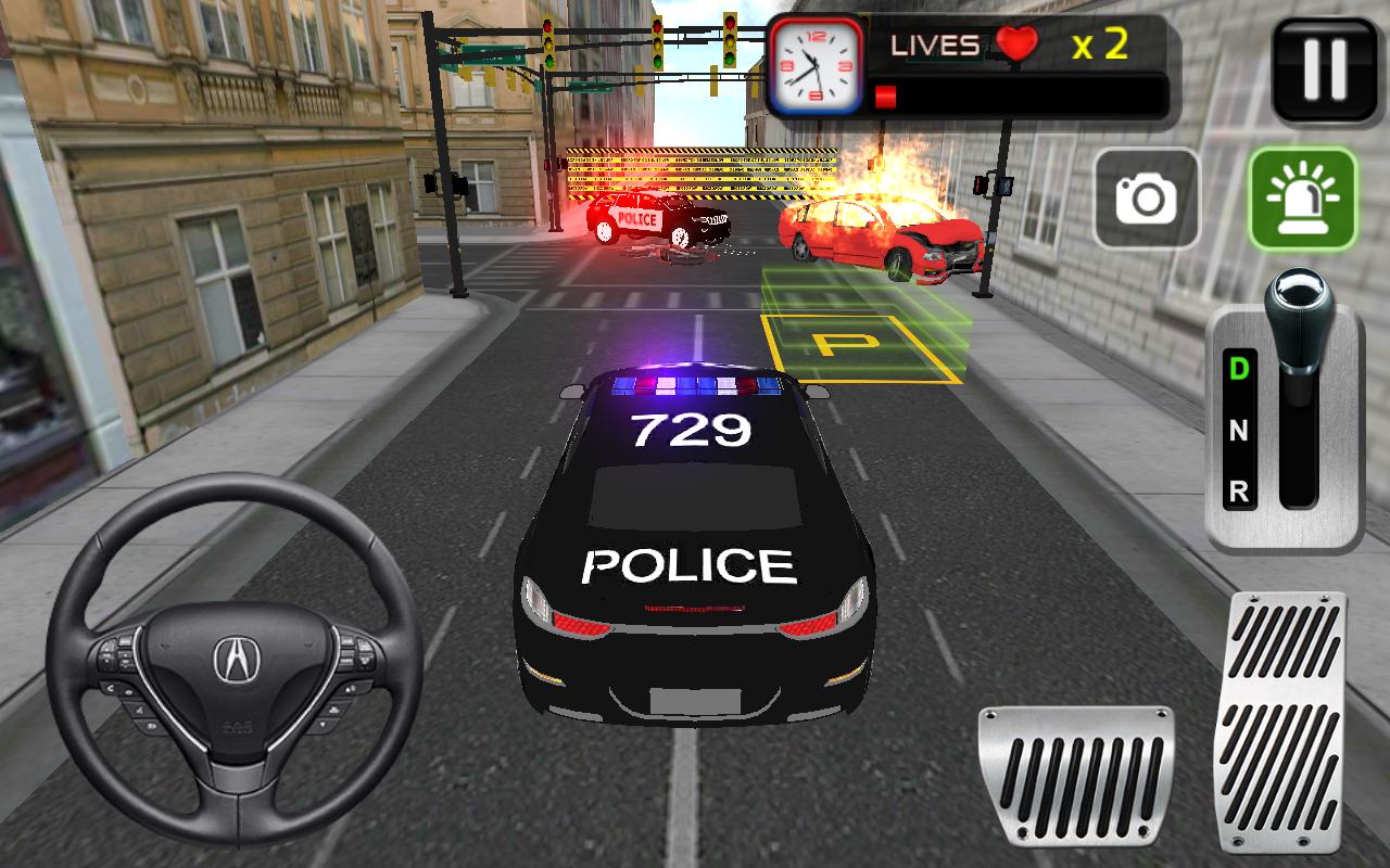 Police Parking Simulator 3D