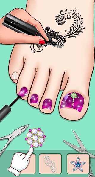 ASMR Salon Foot Care Makeover