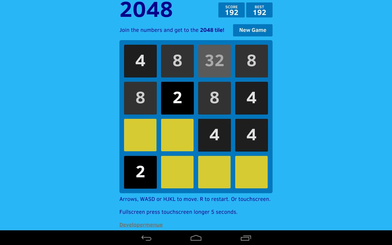 blue 2048