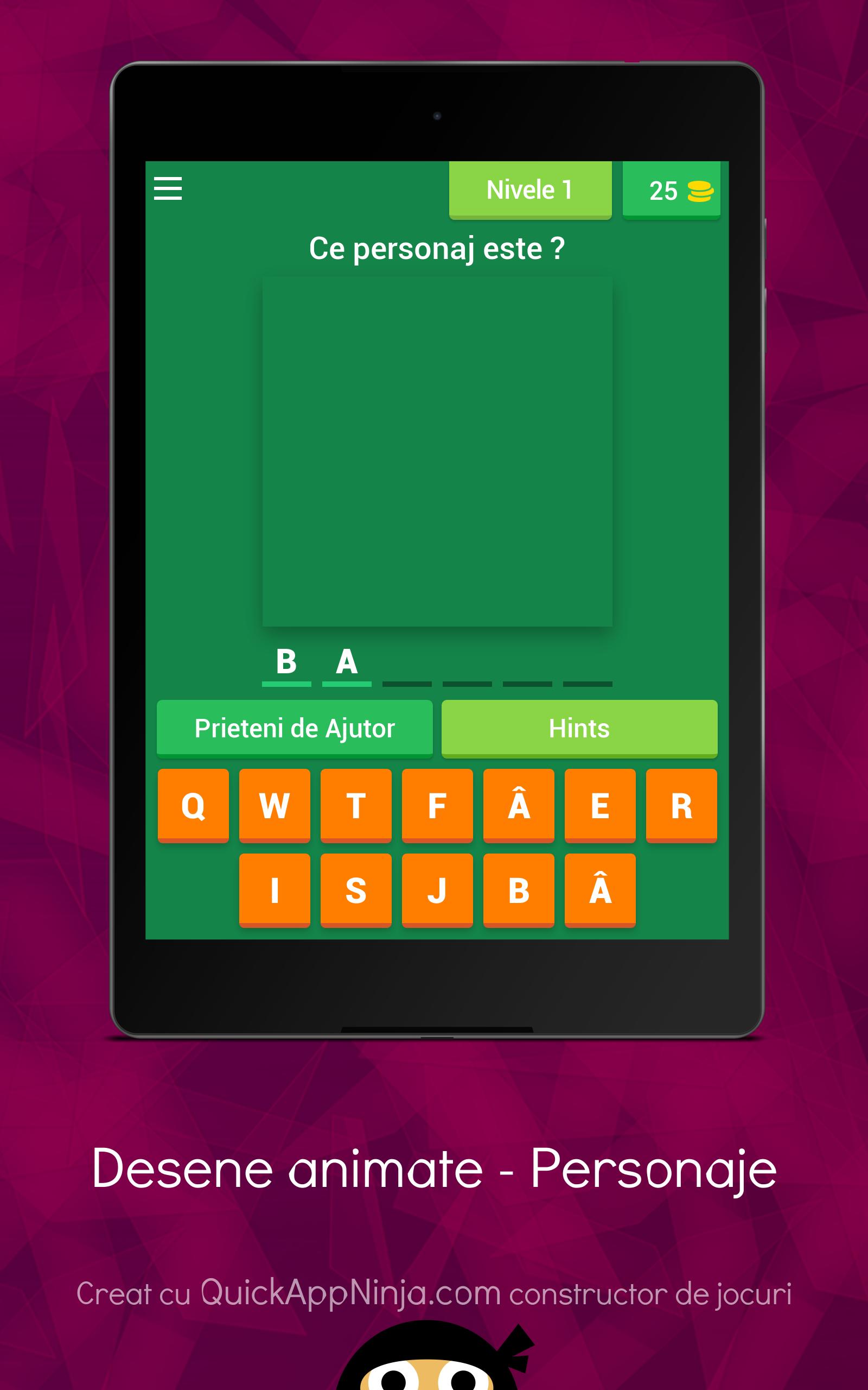 Desene animate - Personaje